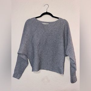 Grey ribbed Abercrombie Sweater